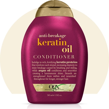 Picture of Organix Cosmetix Keratin Oil Conditioner odywka z olejkiem keratynowym zapobiegajca amaniu wosów 385ml