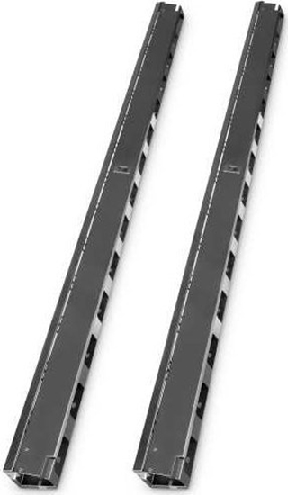 Picture of Organizer Digitus Organizator kablowy pionowy (dukt) 42U 1865x93x82mm, czarny, kpl 2szt., seria Hyper Pro