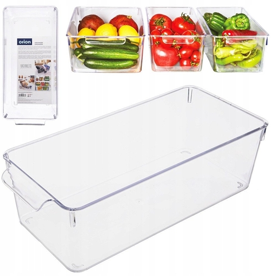 Picture of ORGANIZER DO LODÓWKI POJEMNIK NA PRZYPRAWY BIELIZN 32.5X15X10CM ORION 731632