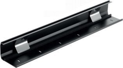 Attēls no Organizer Hagor HAGOR HA Cablecover Click 50 Black Aluminium Kabelkanal mit Klappdeckel - zur Wandmontage - 500mm Laenge 60mm Breite 20mm Hoehe
