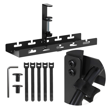 Изображение Organizer podbiurkowy MC-105 B, na kable 