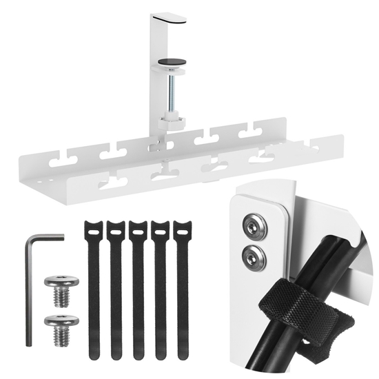 Изображение Organizer podbiurkowy na kable, MC-105W