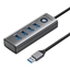 Изображение HUB USB Orico Adapter Hub Orico PDD4U USB do 4x USB 3.0 (szary)