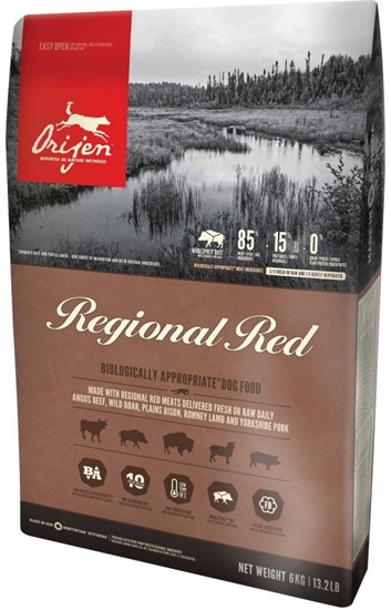 Изображение Orijen ORIJEN Regional Red 6kg