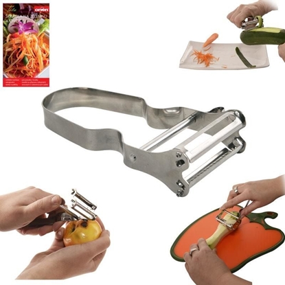 Picture of Orion Obieraczka kuchenna obierak PODWÓJNA skrobak uniwersalny