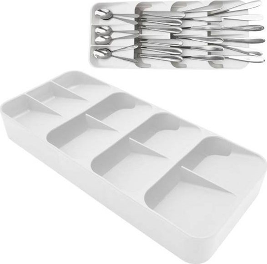 Picture of Orion Organizer WKAD DO SZUFLADY pojemnik koszyk na sztuce widelce noe yki yeczki BIAY