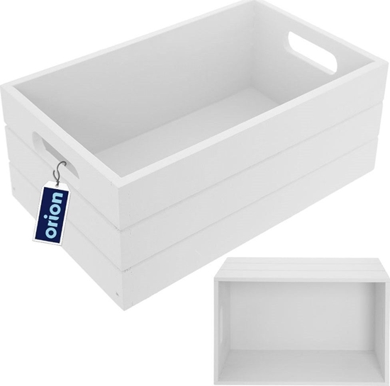 Picture of Orion Skrzynka do przechowywania drewniana 36x26x15 cm