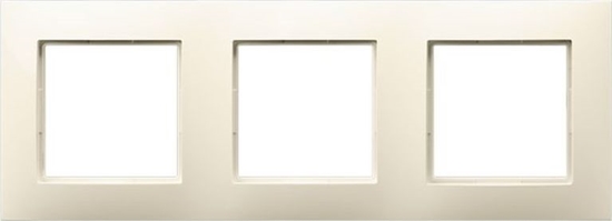 Изображение Ospel ARIA Ramka potrójna ecru R-3U/27