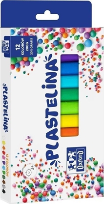 Picture of Oxford Plastelina Oxford 12 kolorów 200g