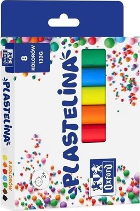 Изображение Oxford Plastelina Oxford 8 kolorów 133g