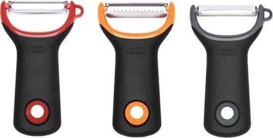 Picture of Oxo Zestaw Obieraczek do Warzyw Owoców Julienne 3szt OXO uniwersalny