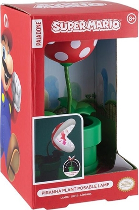 Picture of Paladone PALADONE Super Mario Lampka mini pirania (wysoko: 21,3 cm)