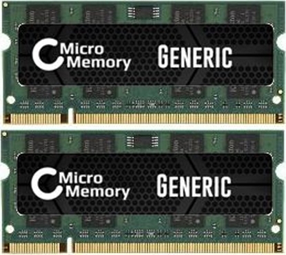 Picture of Pami dedykowana MicroMemory 4GB KIT DDR2 800MHZ SO-DIMM - MMA1070/4GB