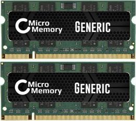 Picture of Pami dedykowana MicroMemory 4GB KIT DDR2 800MHZ SO-DIMM - MMA1070/4GB