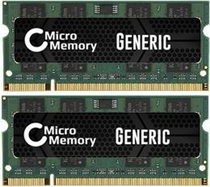 Picture of Pami dedykowana MicroMemory 4GB KIT DDR2 800MHZ SO-DIMM - MMG2491/4GB
