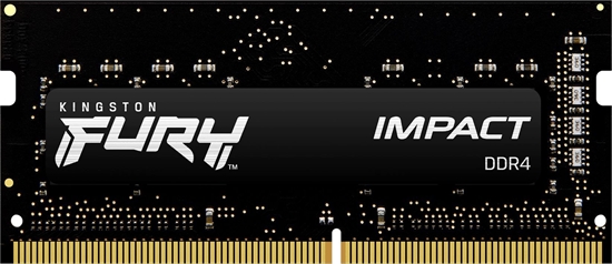 Изображение Pami do laptopa Kingston Fury Impact, SODIMM, DDR4, 16 GB, 3200 MHz, CL20 (KF432S20IB/16)