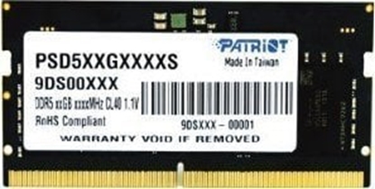 Picture of Patriot Signature Line DDR5 SO-DIMM RAM 32GB / 4800MHz / DDR5 / CL40 / 1.1v