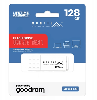 Attēls no Pami USB 3.2 128GB UME3 MT184-128 MONTIS by Goodram