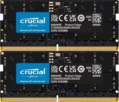 Изображение Pamięć do notebooka DDR5 SODIMM  64GB(2*32) /5600 CL46 (16Gbit) 
