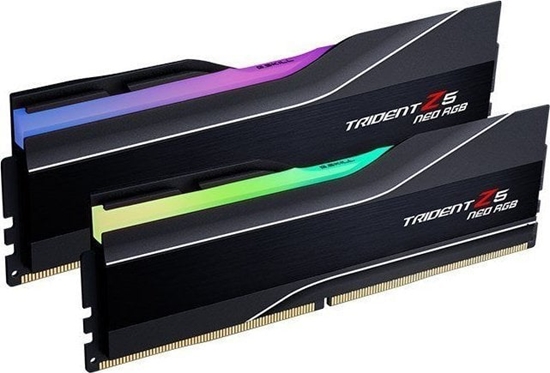 Picture of Pamięć PC - DDR5 128GB (2x64GB) Trident Neo AMD RGB  6000MHz CL32 Black 