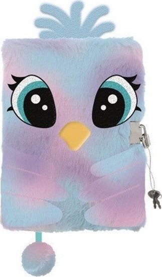 Изображение Pamitnik z kódk 3D "wochacz" A5, 96k PASTEL BIRD