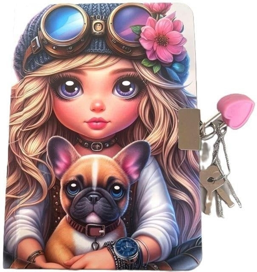 Изображение Pamitnik z kódk A6/64K gadki Dziewczynka z pie