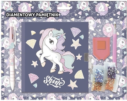 Изображение Pamitnik z kódk+dugopis 3 kol Jednoroec 14