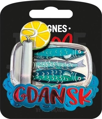 Picture of Pan Dragon Magnes I love Poland Gdask ILP-MAG-A-GD-31