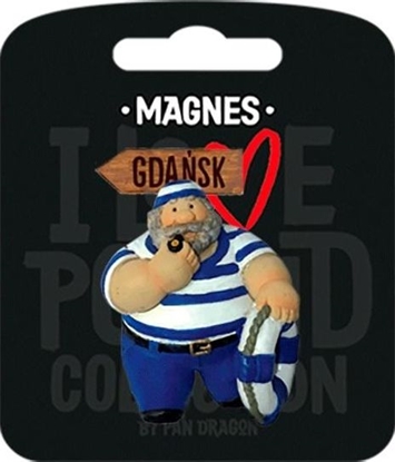 Picture of Pan Dragon Magnes I love Poland Gdask ILP-MAG-E-GD-37