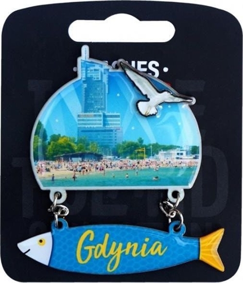 Picture of Pan Dragon Magnes I love Poland Gdynia ILP-MAG-D-GDY-25