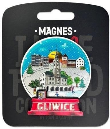 Attēls no Pan Dragon Magnes I love Poland Gliwice ILP-MAG-C-GLIW-05
