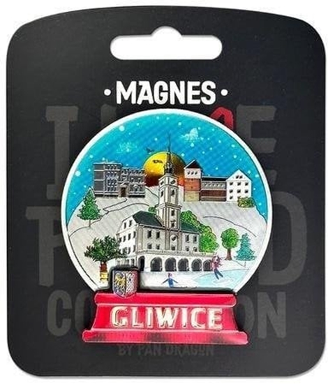 Picture of Pan Dragon Magnes I love Poland Gliwice ILP-MAG-C-GLIW-05