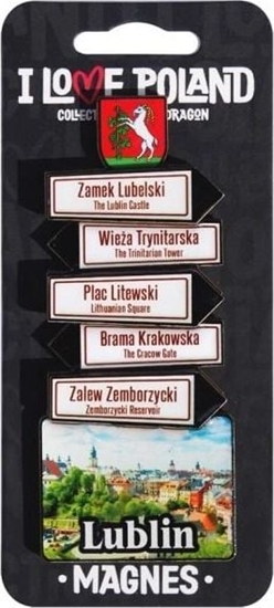 Picture of Pan Dragon Magnes I love Poland Lublin ILP-MAG-C-LUB-13
