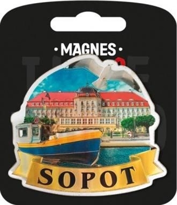 Picture of Pan Dragon Magnes I love Poland Sopot ILP-MAG-A-SOP-02