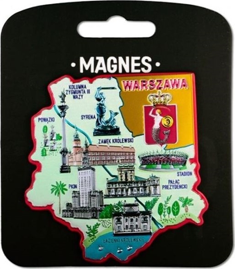 Picture of Pan Dragon Magnes I love Poland Warszawa ILP-MAG-A-WAR-29