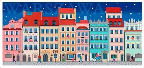 Изображение Pan Dragon Magnes I love Poland Warszawa ILP-MAG-C-WAR-30