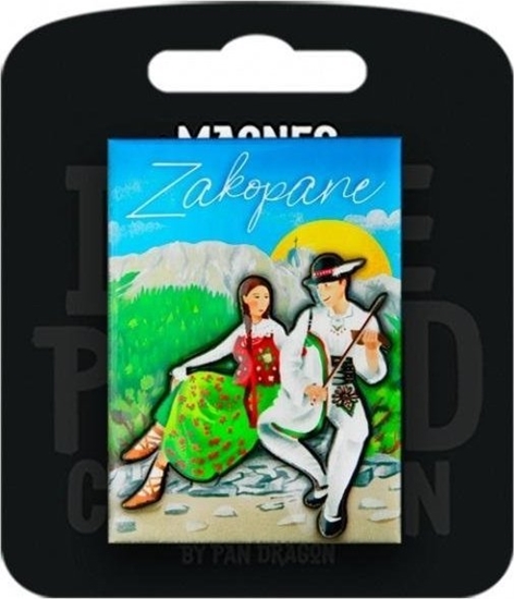 Picture of Pan Dragon Magnes I love Poland Zakopane