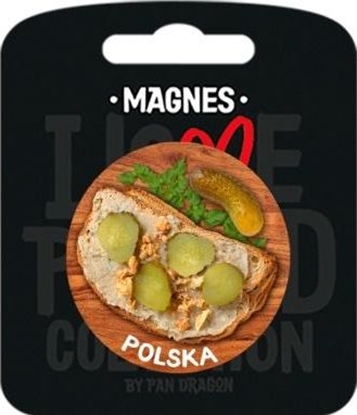 Picture of Pan Dragon Magnes Polska chleb ze smalcem - i love poland C