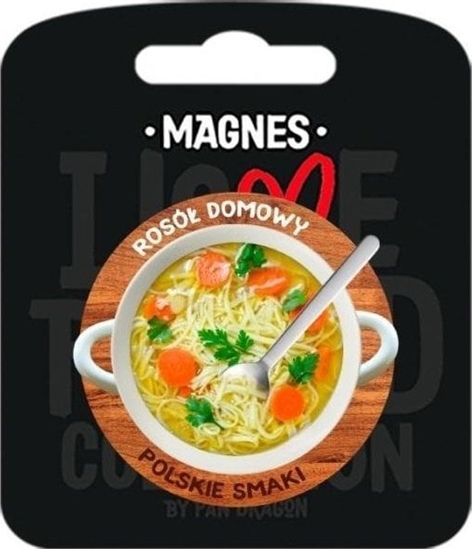 Picture of Pan Dragon Magnes Polska rosó - i love poland C