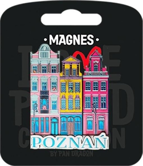 Picture of Pan Dragon Magnes Pozna kamienice - i love poland C