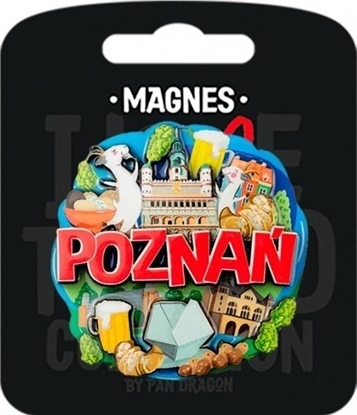Attēls no Pan Dragon Magnes Pozna kola - i love poland C