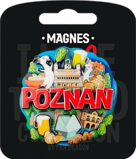 Picture of Pan Dragon Magnes Pozna kola - i love poland C
