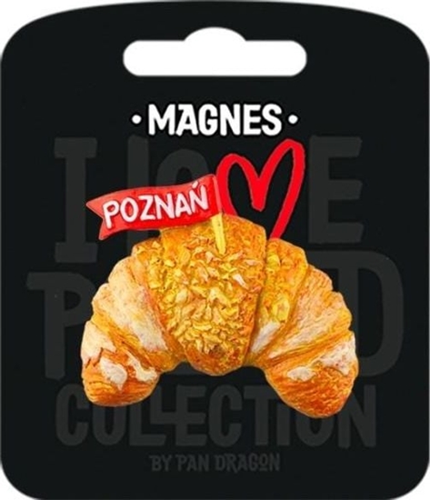 Picture of Pan Dragon Magnes Pozna rogal - i love poland C