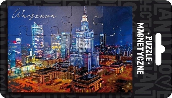 Picture of Pan Dragon Magnes puzzle Warszawa ILP-MAG-PUZZ-WAR-01