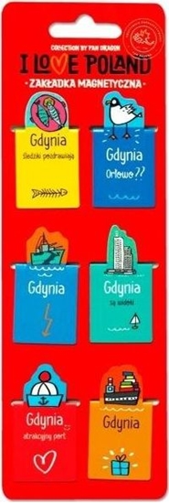 Picture of Pan Dragon Zakadki magnetyczne ILP Gdask ILP-ZAK.S-GDY-01