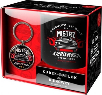 Изображение Pan Dragon Zestaw kubek + brelok Hobby-Kierowca (453579) - 5901854965925