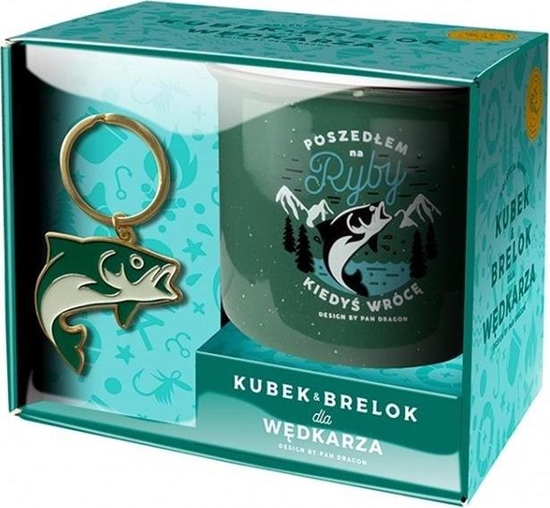 Изображение Pan Dragon Zestaw kubek + brelok Hobby-Ryby (453588) - 5901854965871