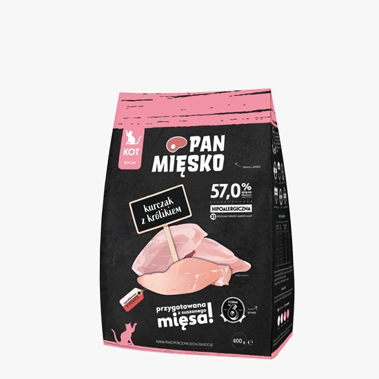 Picture of Pan Misko Kurczak z królikiem 400g