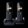 Изображение Panasonic Cordless KX-TG1612FXH Black, Caller ID, Wireless connection, Phonebook capacity 50 entries, Built-in display, Conference call