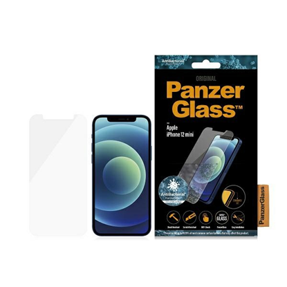 Изображение PanzerGlass | Apple | For iPhone 12 Mini | Glass | Transparent | Clear Screen Protector